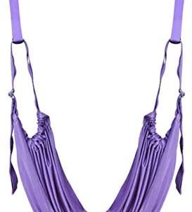 HONGYIFEI2021 Yoga Hammock Assist Trainer Sports Door Mount Yoga Hammock Home Flexibility Gym Fitness Portable Inversion Back Bend Stretch Strap Dance Aerial Yoga Hammock (Color : C)