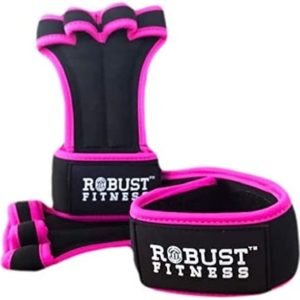 ROBUST FITNESS New Weightlifting Gloves with Built-in Wrist Wraps, Palm Protection & Non-Slip Grip. Great for Pull-Ups, Cross-Training, Fitness, WODs & Weightlifting. for Men & Women