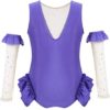 Daenrui Kids Girls Circus Show Trapeze Costume Dance Performance Leotard Halloween Cosplay Party Outfits - Image 5
