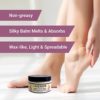Hand and Foot Cream - Lavender Herbal Balm for Dry Cracked Hands, Heels, and Feet | Non-Greasy Natural Moisturizer | 4 oz - Image 5