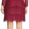 Adrianna Papell Women's Scalloped Lace Trapeze - Image 2