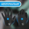 Kayak Gloves - Full Finger Black Rowing Gloves with Anti Slip Palm- Ideal for Kayaking, Paddling, Sculling, Fishing, Watersports, Sailing, Jet Ski and More. for Men and Women - Image 4