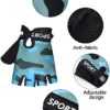6 Pairs Kids Cycling Gloves Bicycle Non Slip Half Finger Gloves for Summer Outdoor Sport Road Mountain Bike Riding for Boy Girl Youth (2-4 Years) - Image 3