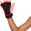 Mind Reader Pull-Up Glove Set, Secure Finger Holes, Textured Non-Slip Grip for Chin-Up Bars, Gymnastics, Circus Training, Aerial or Pole Fitness, Small, Red - Image 5