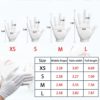 24 Pcs White Cotton Gloves for Dry Hands Moisturizing Gloves Overnight Eczema Gloves Kids Sleep Gloves for Women Cosmetic Jewelry Silver Moisturizing Coin Inspection Gloves - Image 6