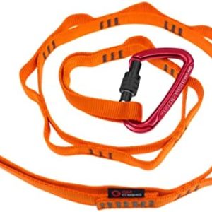 GM CLIMBING 16mm Nylon Daisy Chain Sling 22kN 120cm / 48in CE UIAA Certified for Leading Aid Climb Ascender Rigging Hammock Suspension