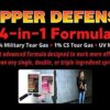 Pepper Defense 4-in-1 Pepper Spray Keychain with Tactical Belt Clip for Self Defense - Maximum Strength Police Grade Formula - 10% OC, 1% CS, 1% CN, Marking Dye - Image 6