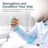 Logest Hand Stress Ball - Stress Reliever and Hand Exercise Ball - Stress Balls for Adults to Strengthen Grip Reduce Carpal Tunnel Pain Anxiety Finger Hand Arm Workout Therapy Ball 5 Levels Available - Image 3