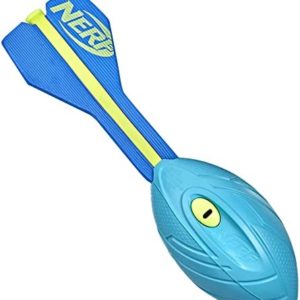 NERF Vortex Aero Howler Neon Foam Ball, Classic Long-Distance Football, Flight-Optimizing Tail, Whistling Sound (Amazon Exclusive)