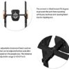 Sportsroyals Power Tower Dip Station Pull Up Bar for Home Gym Strength Training Workout Equipment, 400LBS. - Image 6