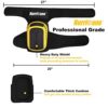 Hurricane Knee Pads for Work, Knee Pad for Construction, Knee Pad with Extra Thick Foam Gel, Heavy Duty Support Anti-Slip Knee Pads for Construction Cleaning Flooring Garden Mechanic Work, Automotive Repair with Extra Size Stretchable Straps to Save Your Knees - Image 6