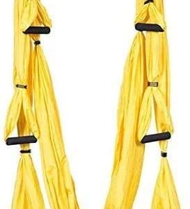 XIAOF-FEN Home Exercise Equipment Anti-Gravity Yoga Hammock Fabric Yoga Flying Swing Aerial Traction Device Yoga Hammock Set Fitness Equipment for Pilates Training