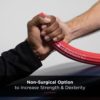 THERABAND FlexBar, Tennis Elbow Therapy Bar, Relieve Tendonitis Pain & Improve Grip Strength, Resistance Bar for Golfers Elbow & Tendinitis, Red, Light, Beginner - Image 4
