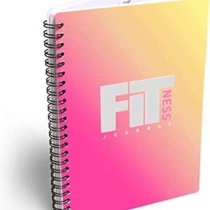 Fitness Journal Workout Log Book: Workout Planner for Women & Men - Gym Tracker Notebook for Weight Exercise Training (Pink)