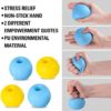 Suertree Finger Exerciser and Hand Strengthener 10Lb 20Lb 40Lb 60Lb, Extensor Trainer Grip Stretcher Balls 4PCS, Finger Exerciser Ball for Climbing, Basketball, Hand Yoga - Image 3