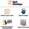 Wallmonkeys FOT-26640221-24 WM214527 Trapeze Silhouette Vector Peel and Stick Wall Decals (24 in W x 20 in H), Medium - Image 4