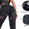 Cerburny Women's Athletic Workout Leggings High Waisted 4-Way Stretch Yoga Pants Running Exercise Pants - Image 3