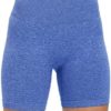 BAYDI Workout Shorts for Women 3 Pack High Waisted Seamless Yoga Shorts Athletic Gym Biker Shorts - Image 2