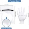 20 Pcs Moisturizing Gloves for Dry Hands Overnight, Selizo 10 Pairs White Cotton Gloves for Women Eczema, Hand Moisturizer Sleeping Spa Gloves for Dry Hands Eczema - Image 4