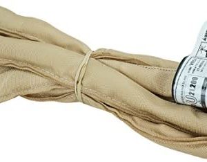 USA Made VR4 X 6' Tan Slings 4'-30' Lengths in Listing, Double PLY Cover Endless Round Poly Lifting Slings, 10,600 lbs Vertical, 8,500 lbs Choker, 21,200 lbs Basket (USA Poly) (6 FT)