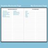 Fitness Planner - Workout Planner for Woman and Man, Fitness Planner for Women & Men - A5 Hardcover Workout Journal/Planner to Track Weight Loss, GYM, Bodybuilding Progress - Daily Health & Wellness Tracker，Black - Image 5