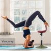 Venouray Yoga Chair for Adults,Restrial Life Yoga Training Tool Strength Training Inversion Exercise Equipment for Antigravity Yoga, Inversion Yoga, Yoga Starter Kit Home ，Office ，Gym ，Sports - Image 6