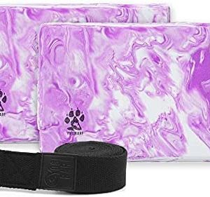 Yogi Bare Marble Yoga Block - Firm EVA Foam Yoga Brick - Pilates, Yoga Exercise Equipment & Meditation Accessories - Latex Free - 9" x 6" x 3"
