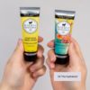 Dionis Goat Milk Skincare Ocean Flowers Hand Cream Gift Set - White Jasmine & Shea & Waterflowers & Sea Salt Scented Lotions - Soothe & Relieve Dry Hands - Deeply Moisturize & Restore Skin, 2 1 oz Tubes - Image 4