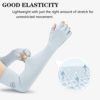 Sun Protection Gloves UPF 50+ UV Protective Cooling Arm Sleeves for Men Women Summer Outdoor Driving - Image 6