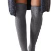 Scoks Girls Ladies Women Thigh High OVER The KNEE Socks Long Cotton Stockings Warm Stockings - Image 2