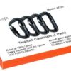 Favofit Auto Locking Carabiner Clips, 4 Pack, 12KN (2697 lbs) Heavy Duty Caribeaners for Camping, Hiking, Outdoor & Gym etc, Twistlock Carabiners for Dog Leash & Harness - Image 8