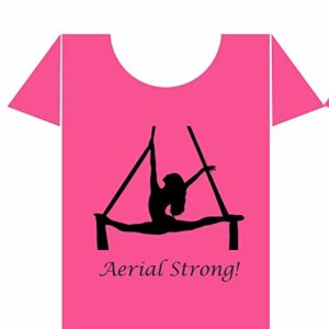 Aerial silks t-shirt Aerial Strong!