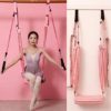 HONGFEISHANGMAO Yoga Hammock Full Set Handles Aerial Yoga Ceiling Hammock Flying Swing Chair Trapeze Yoga Inversion Device Home Hanging Belt Hammock Swing - Image 2