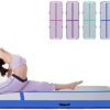 CNSPORT Inflatable Air Gymnastics Mat Training Mats 10ft/13ft/16ft/20ft Gymnastics Tracks for Home Use/Training, Blue - Image 2