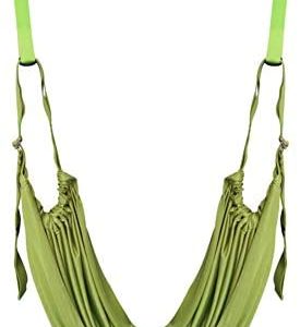 Chenxy Aerial Yoga Rope Leg Stretcher Strap Stretching Equipment with Door Anchor Flexibility Trainer Backbend Assist Stretch Out Strap for Dance Aerial Yoga Ballet Leg Stretching Exercise Yoga Lover