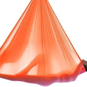 SYN-GUGAI 7m， Yoga Hammock Set, for Inversion Exercise Pilates Gymnastics，for Sensory Integration/Yoga/Outdoor，Indoor (Color : 2)