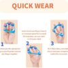 6PCS Finger Exerciser Hand Grip stretcher extension Trainer New Material,Forearm Grip Workout Set for Arthritis Carpal Tunnel Exercise Guitar and Rock Climbing，Relieve Wrist Pain - Image 6