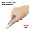 OXO Tot Bottle Brush with Nipple Cleaner and Stand, Gray - Image 7