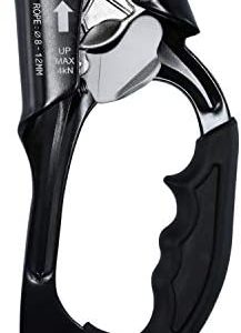 WILDKEN Climbing Hand Ascender Outdoor Mountaineering Tree Arborist Climbing Rappelling Equip Hand Ascender for 8-12MM Rope Left Right Hand Ascender
