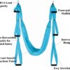 Yangogle Aerial Yoga Swing Sling Strong Yoga Hammock Kit Set Inversion Exercises Include 2 Extensions Straps and Ceiling Mounting Kit - Image 2