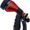 GREEN MOUNT Water Hose Nozzle Spray Nozzle, Metal Garden Hose Nozzle with Adjustable Spray Patterns, Perfect for Watering Plants, Washing Cars and Showering Dogs & Pets - Image 6