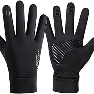 Rain Gear Winter Screen Suitable Cycling Windproof Gloves Gloves Gloves Gloves Work Unisex Non-Slip and