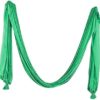 yotijay Flying Aerial Hammock Silk Sling Aerial Inversion Fabric, Green - Image 4