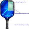 Panel Sound USAPA Approved Pickleball Paddle Lightweight Pickleball Paddles Set of 2,Pickleball Rackets Set, 1 Carrying Case, 2 Cooling Towels & 4 Balls - Image 4