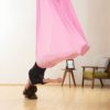 BPDVYRN Aerial Yoga Hammock Aerial Pilates Silk Yoga Swing Set Include Carabiners Daisy Chain - Image 2