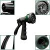 AUTOMAN-Garden-Hose-Nozzle,ABS Water Spray Nozzle with Heavy Duty 7 Adjustable Watering Patterns,Slip Resistant for Watering Plants,Lawn& Garden,Washing Cars,Cleaning,Showering Pets & Outdoor Fun. - Image 3