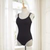 Ballet Leotards for Women with Bra, High Cut Camisole Nylon Dance Leotard/Aerial yoga Outfit - Image 2