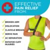 The Shoulder Sling - Patented Arm Support Strap and Waterproof Clavicle Immobilizer Brace for Broken Collarbone, Torn Rotator Cuff, Dislocation or AC Separation by BraceAbility (Universal) - Image 9