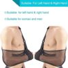 Arm Sling for Shoulder Injury Broken Arm Elbow Medical Grade Quality Mesh Arm Support Small for Men Women Injury Recovery Arm Immobilizer Unisex, 13"-16" Black - Image 2