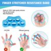 Hand Grip Exerciser Strengthener (5 Piece Set) for Kid Adult, Adjustable Grip Strength Trainer, Hand Squeezer Grip Stress 3D Balls, Finger Strength Trainer for Workout, Stress Relief - Image 4